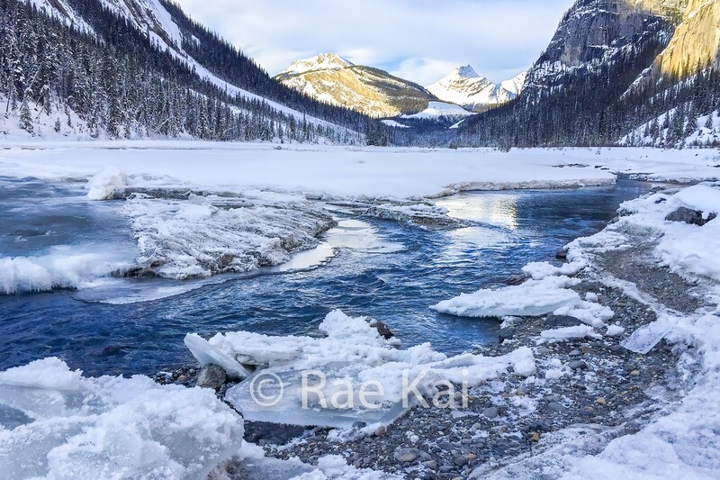 Frozen Winter River-Traditional Photo