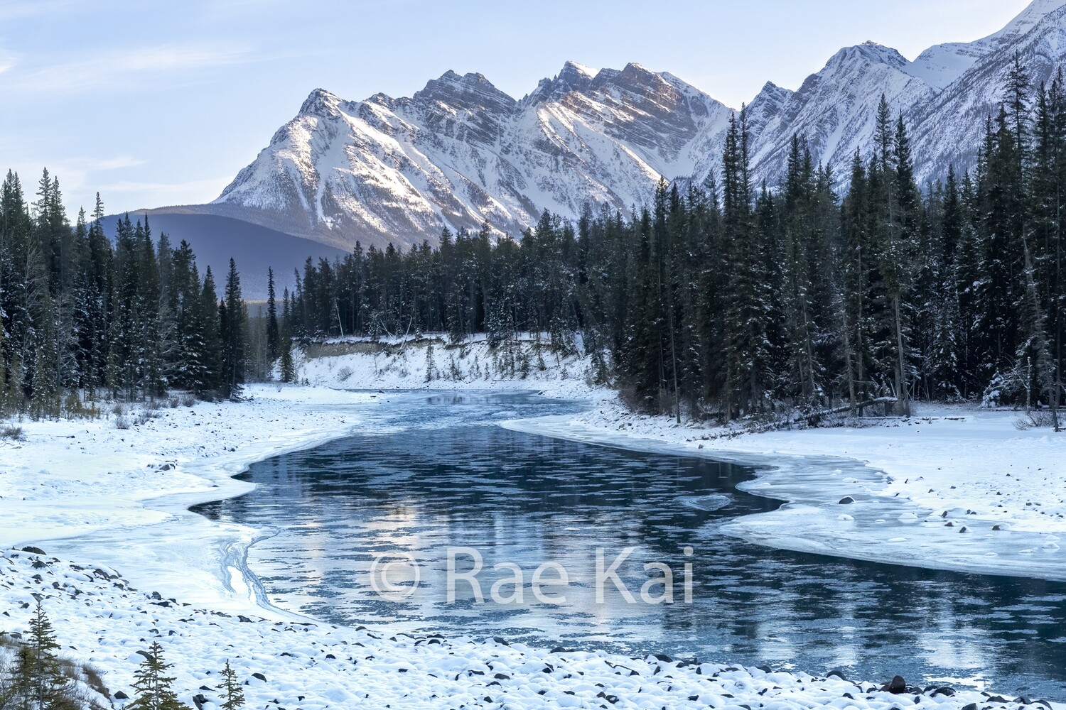 Blue Ice River-Traditional Photo