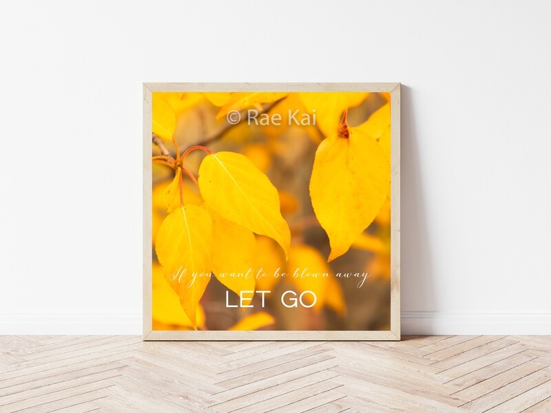 If you Want to be Blown Away-Inspirational Square Photo