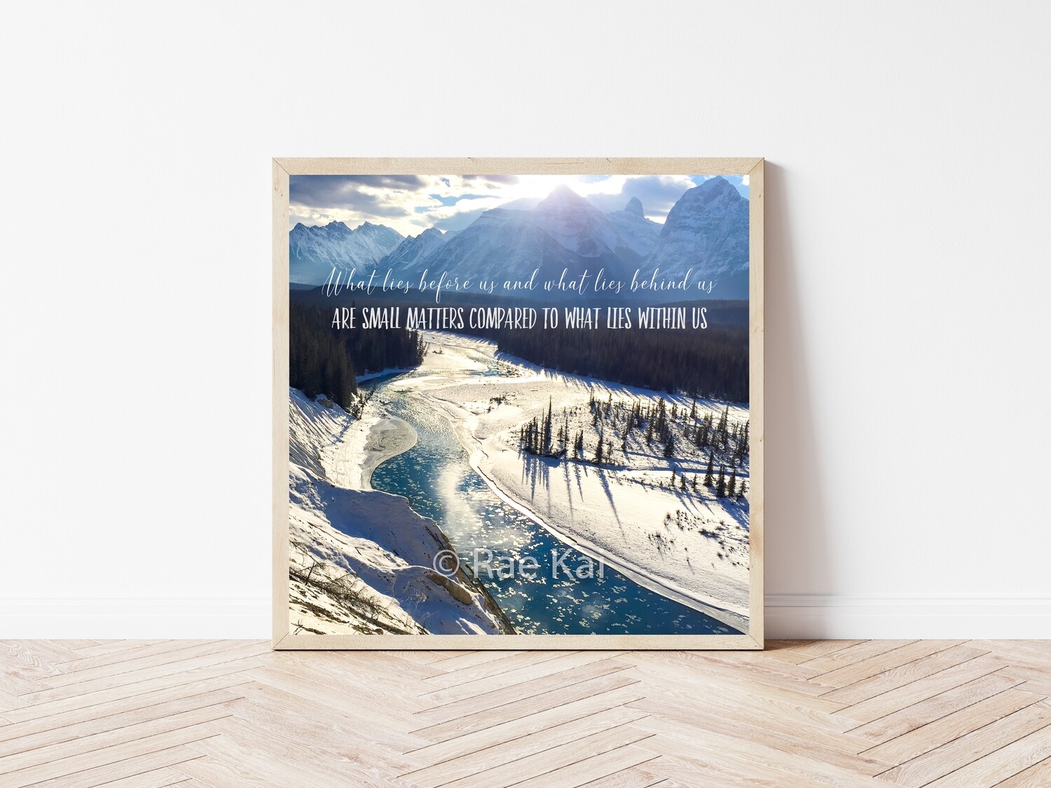 What Lies Before Us-Inspirational Square Photo