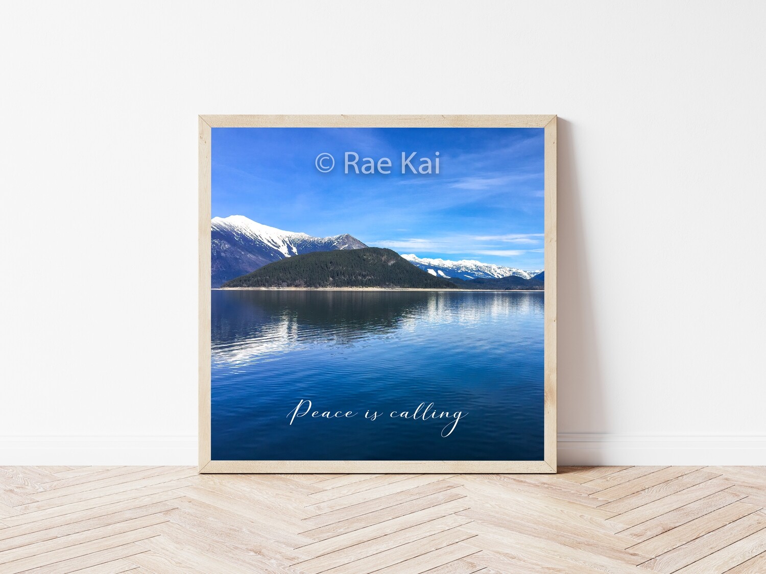 Peace is Calling-Inspirational Square Photo