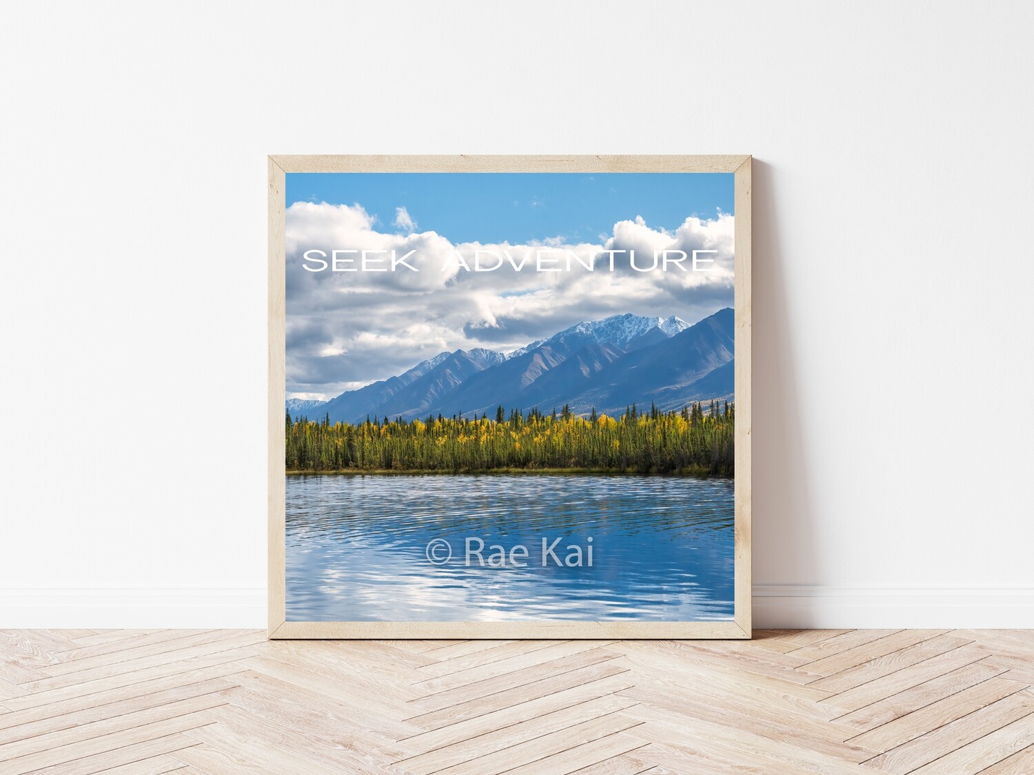 Seek Adventure-Inspirational Square Photo
