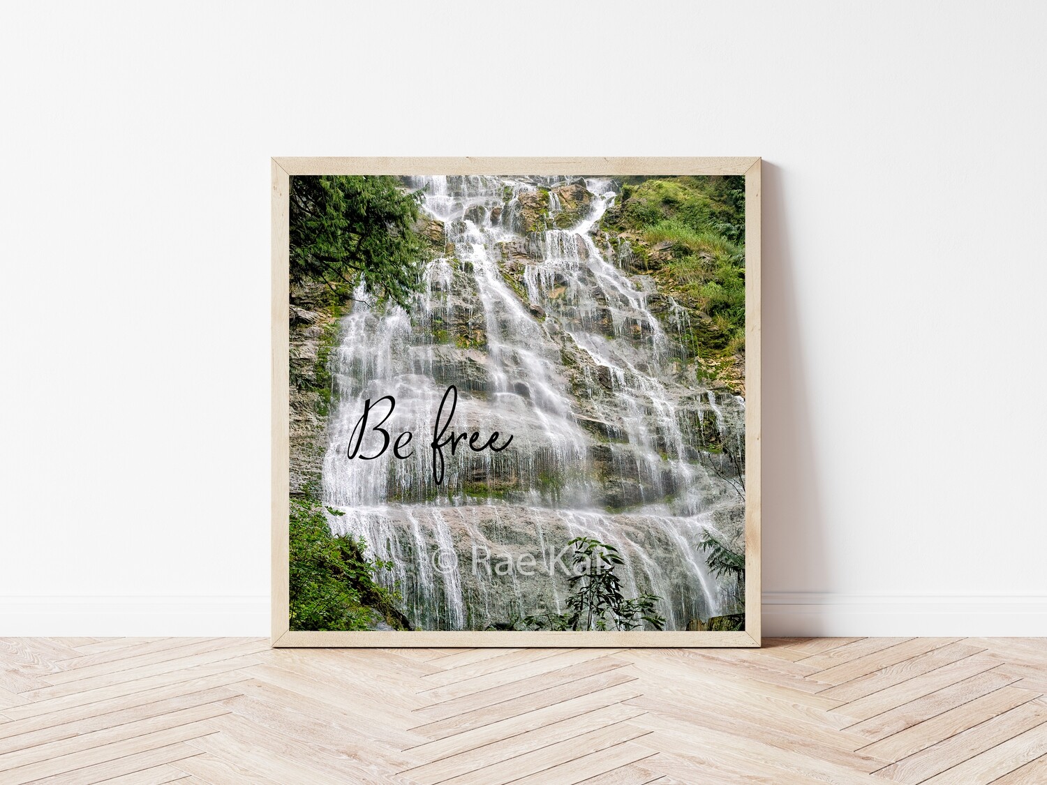 Be Free-Inspirational Square Photo