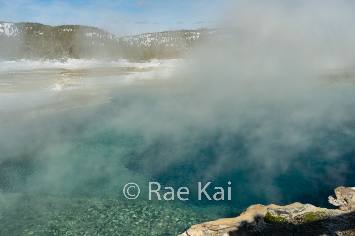 Blue Steam-Traditional Photo