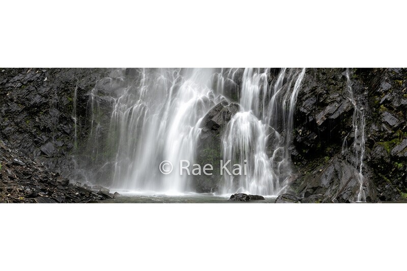 Water Cascade Panoramic-Panoramic Traditional Photo