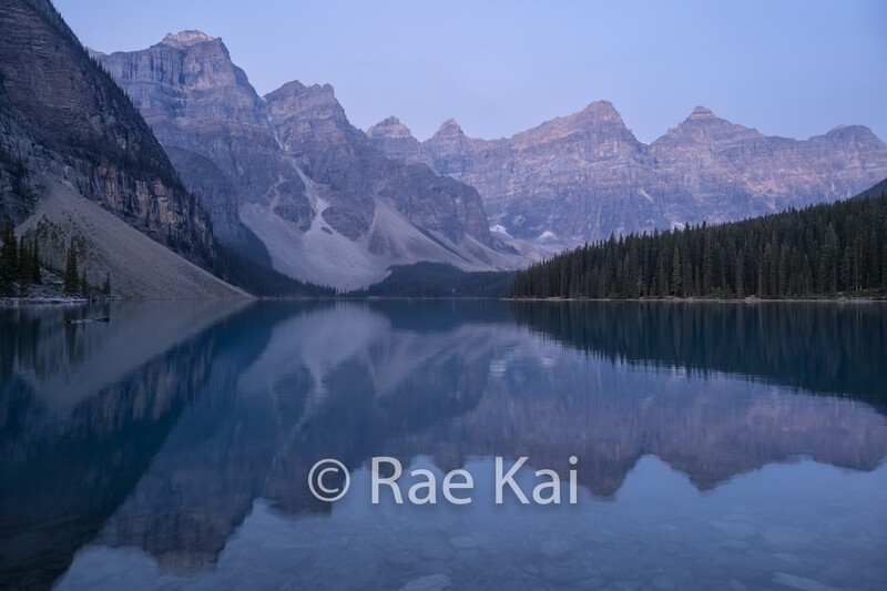 Moraine Alpenglow-Traditional Photo