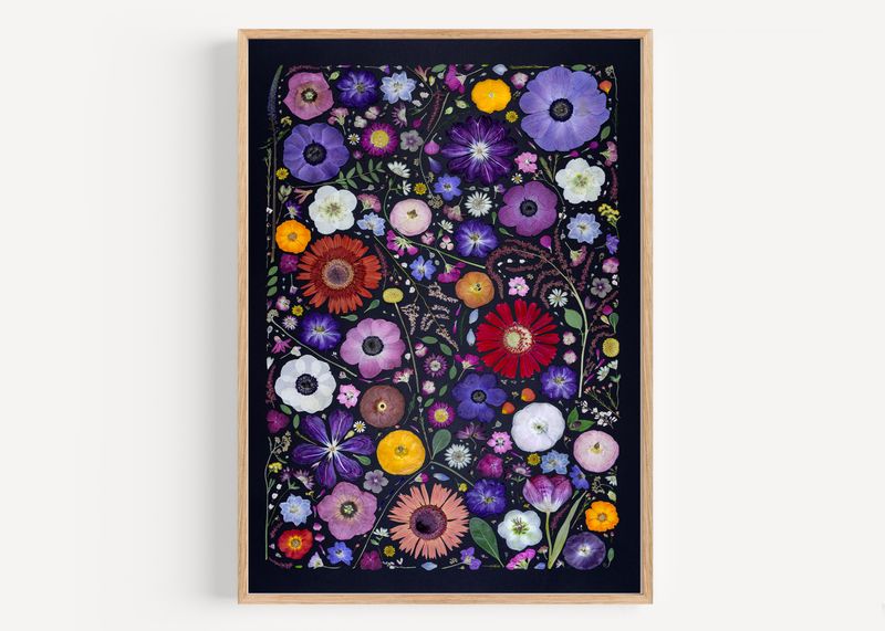 Pressed Flower Collage Photo 9