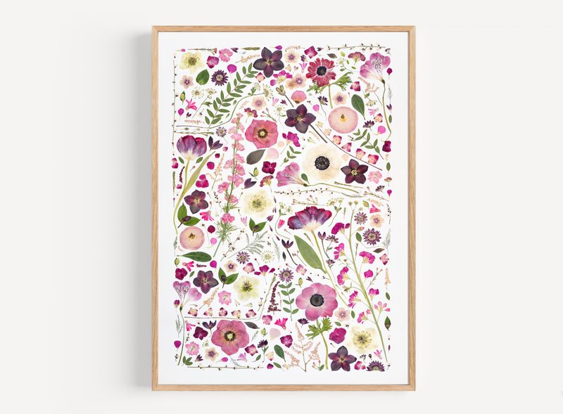 Pressed Flower Collage Photo 7