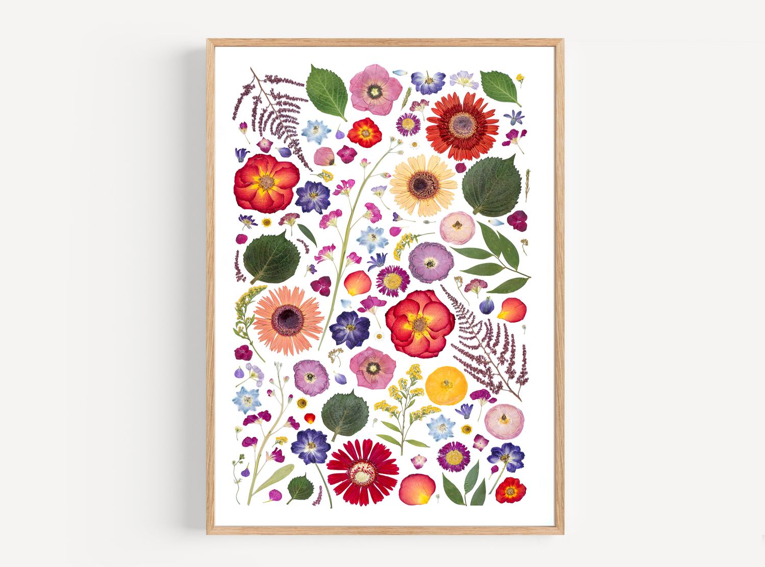 Pressed Flower Collage Photo 7