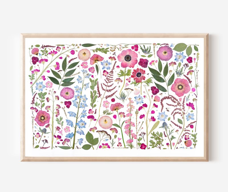 Pressed Flower Collage Photo 12