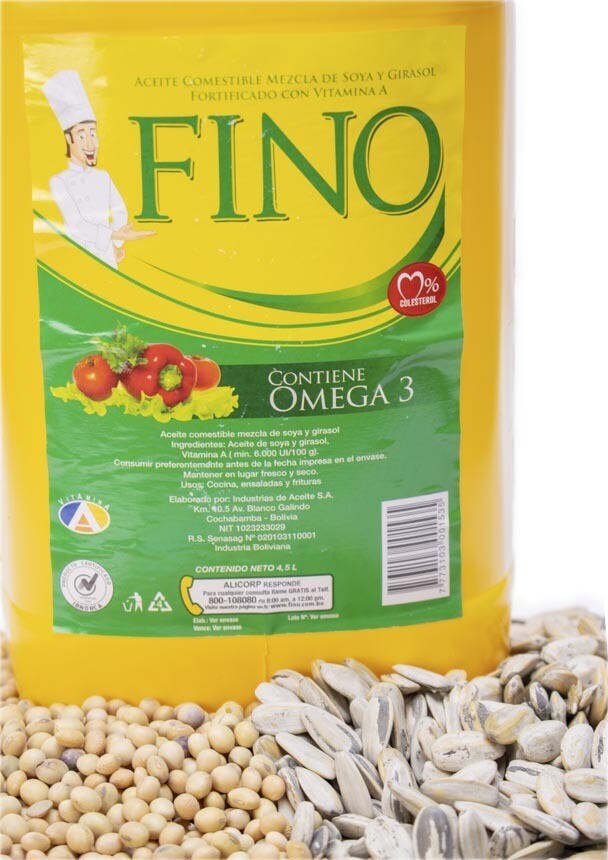 Industria de Aceites FINO S.A. Cochabamba, Cochabamba (+591 4262800) Industria de Aceites FINO S.A. Cochabamba, Cochabamba (+591 4262800)