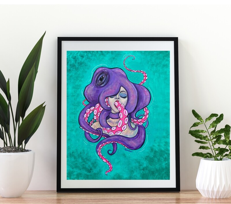 Octopus Head 8x10
