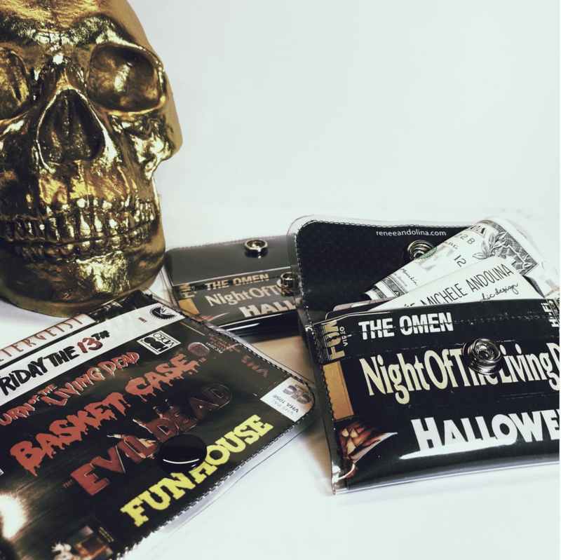 Horror Movie VHS Card Holder Mini Wallet
