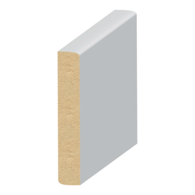 Reversible MDF Baseboard 3/8&quot; x 2-1/4&quot; x 16 feet