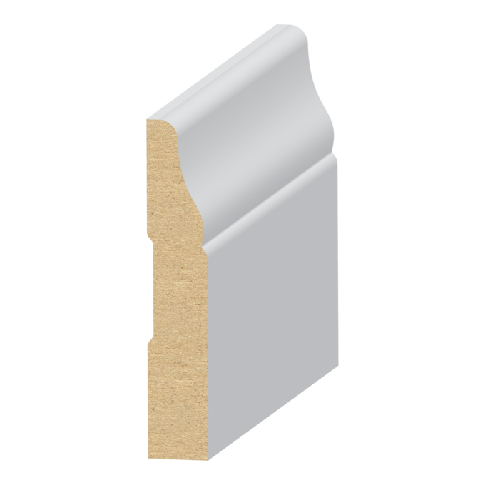 #711 MDF Baseboard 7/16&quot; x 2-1/2&quot;