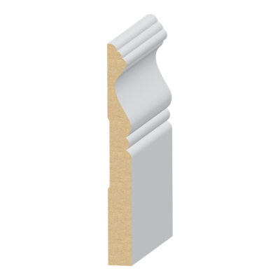 Cape Cod MDF Baseboard 9/16&quot; x 5-1/4&quot; x 16 feet