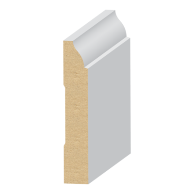 Coronado MDF Baseboard 9/16&quot; x 3-1/4&quot; x 16 feet