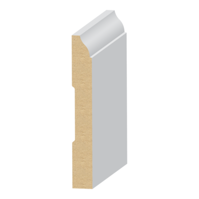 Coronado MDF Baseboard 9/16&quot; x 4-1/4&quot; x 16 feet