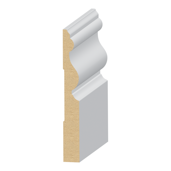 Imperial MDF Baseboard 9/16&quot; x 4-1/2&quot; x 16 feet