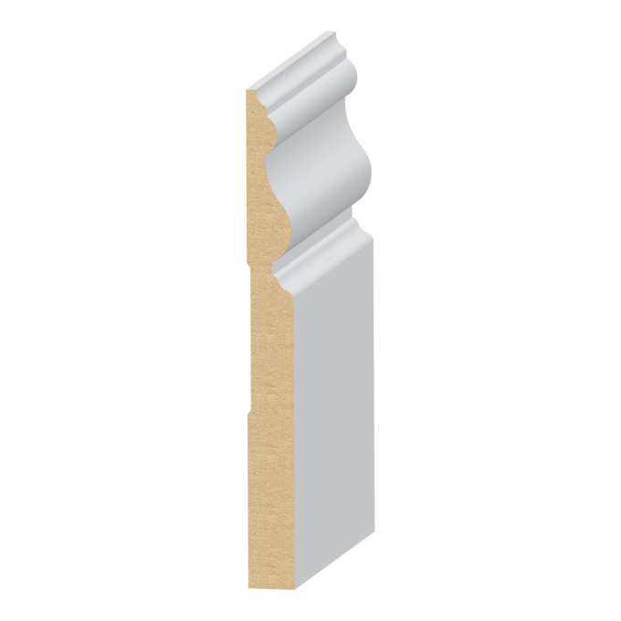 Imperial MDF Baseboard 9/16&quot; x 6&quot; x 16 feet