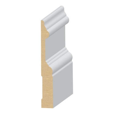 Santa Clara Base MDF Baseboard 9/16&quot; x 4-1/4&quot; x 16 feet
