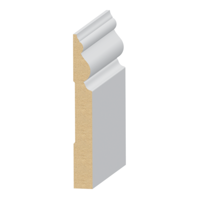 Santa Fe MDF Baseboard 9/16&quot; x 4-1/2&quot; x 16 feet