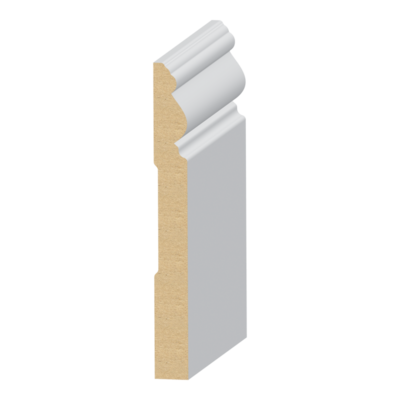 Santa Fe MDF Baseboard 9/16&quot; x 5-1/4&quot; x 16 feet