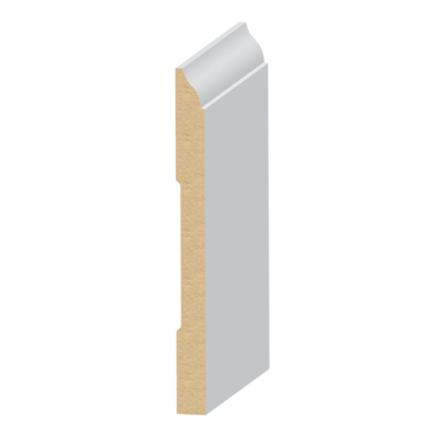 Coronado MDF Baseboard 1/2&quot; x 5-1/4&quot; Scant x 16 feet