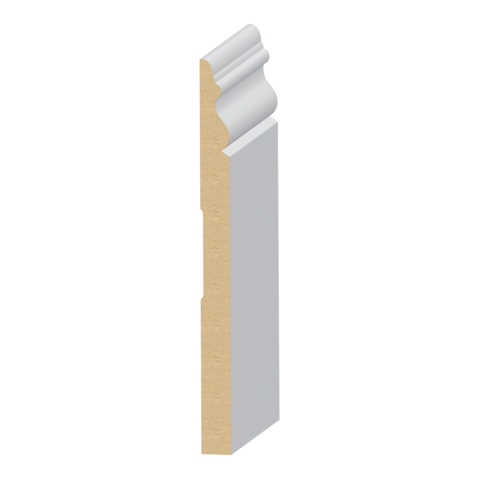 Victorian MDF Baseboard 9/16&quot; x 8&quot;