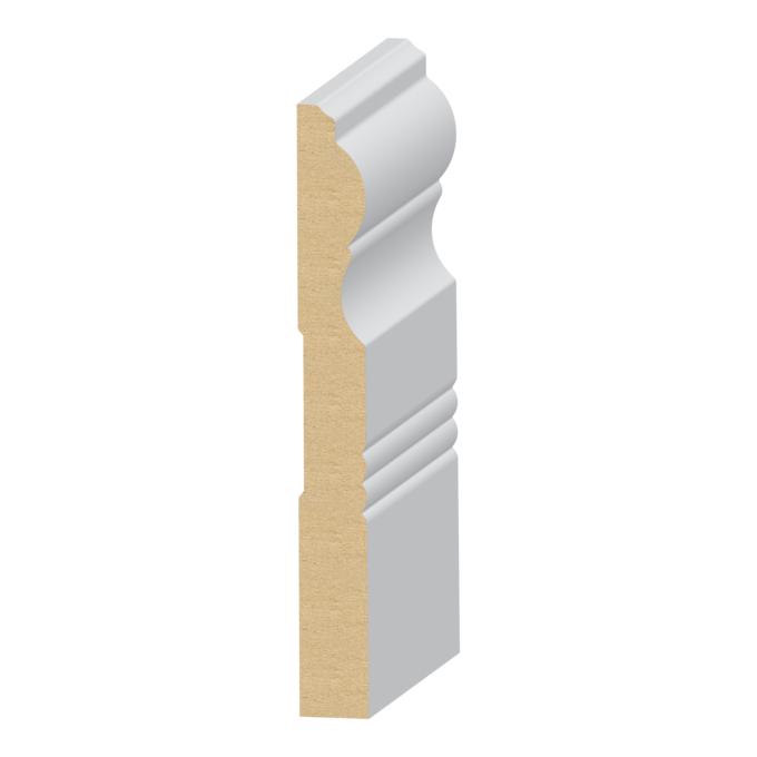 Savannah  MDF Baseboard 3/4&quot; x 6-1/2&quot;