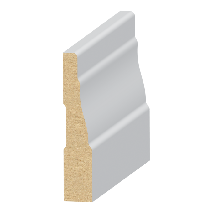 #356 MDF Baseboard 1/2&quot; x 2-1/2&quot; x 16 feet