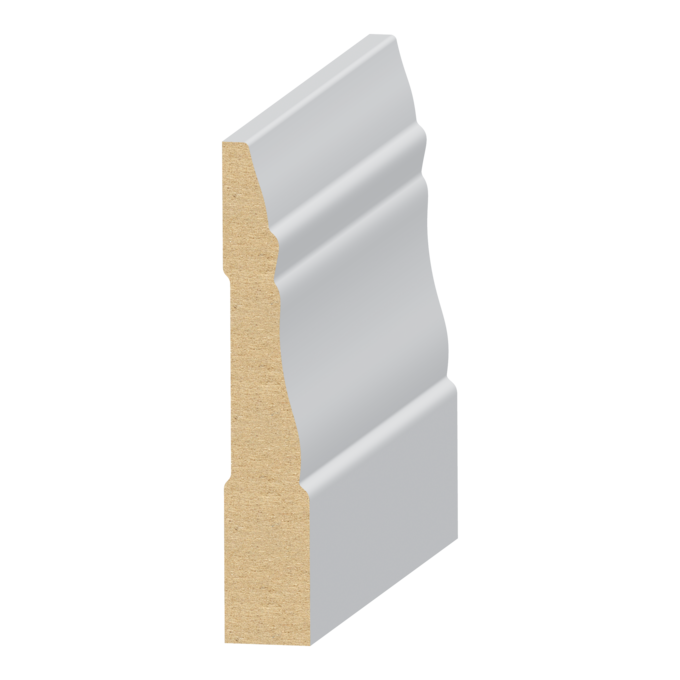 #366 MDF Baseboard 9/16&quot; x 3-1/4&quot; x 16 feet