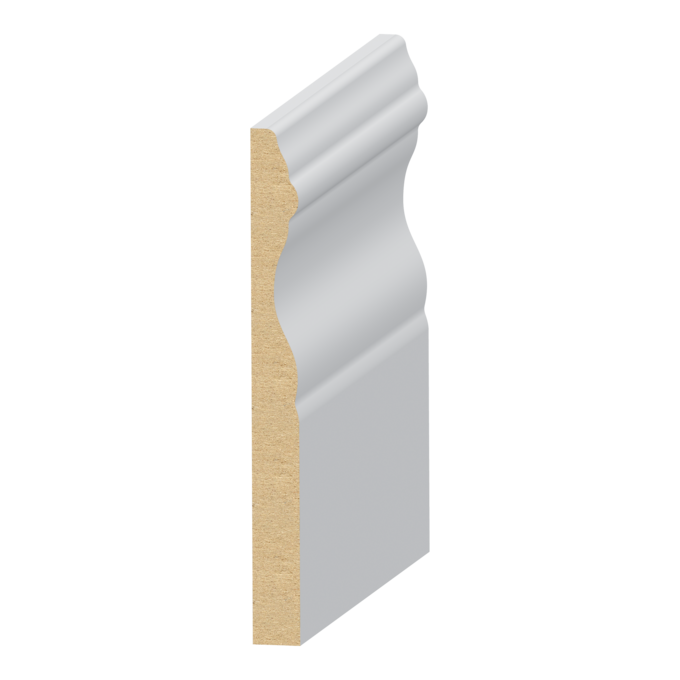 Cape Cod MDF Baseboard 7/16&quot; x 3-7/8&quot;