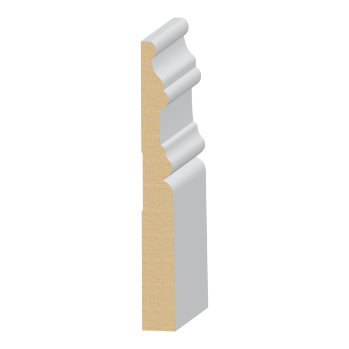 Savannah MDF Baseboard 1&quot; x 8-1/2&quot;