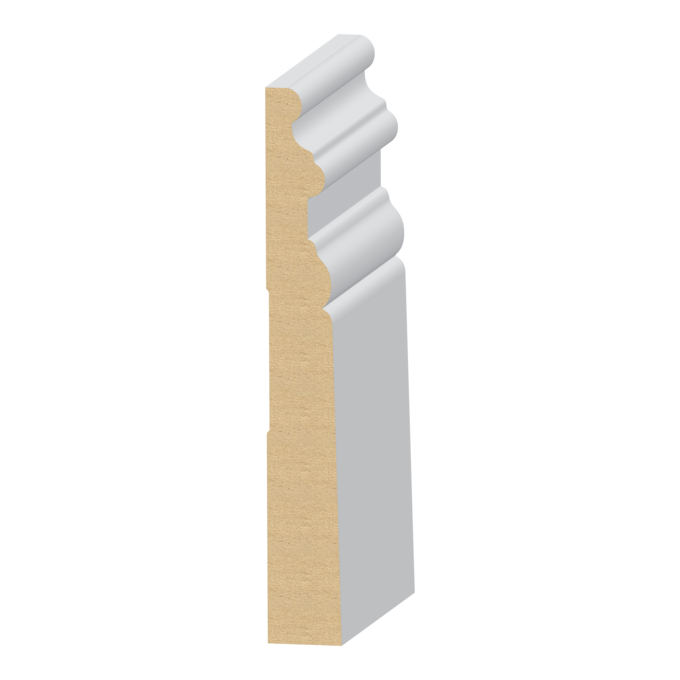 Savannah MDF Baseboard 1&quot; x 7-3/8&quot;