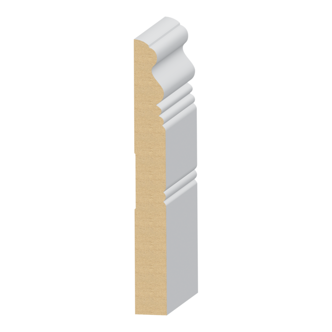 Williamsburg MDF Baseboard 1&quot; x 8-1/2&quot;