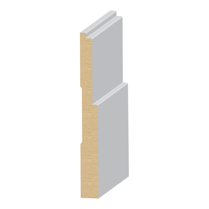 Meridian MDF Baseboard 9/16&quot; x 5-1/4&quot;