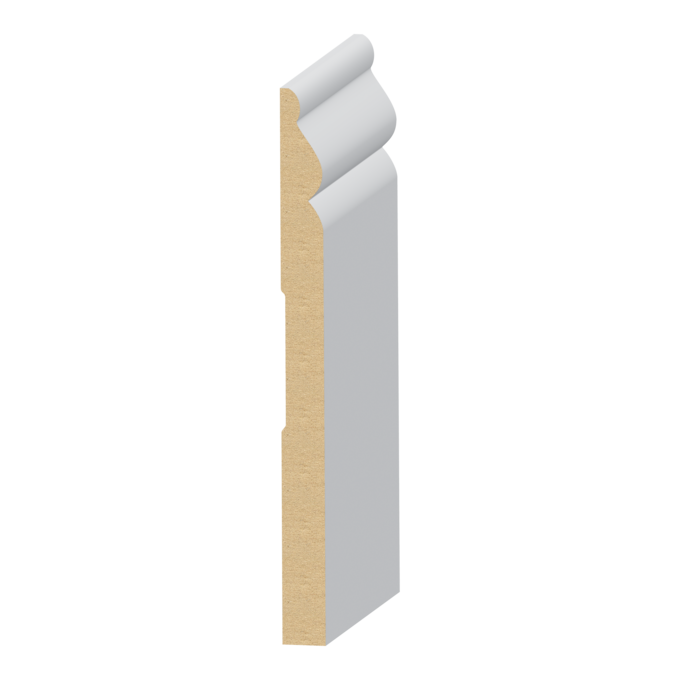 Sierra MDF Baseboard 9/16&quot; x 7-1/4&quot;