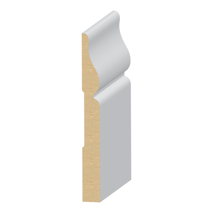 Harris MDF Baseboard 9/16&quot; x 5-1/4&quot;