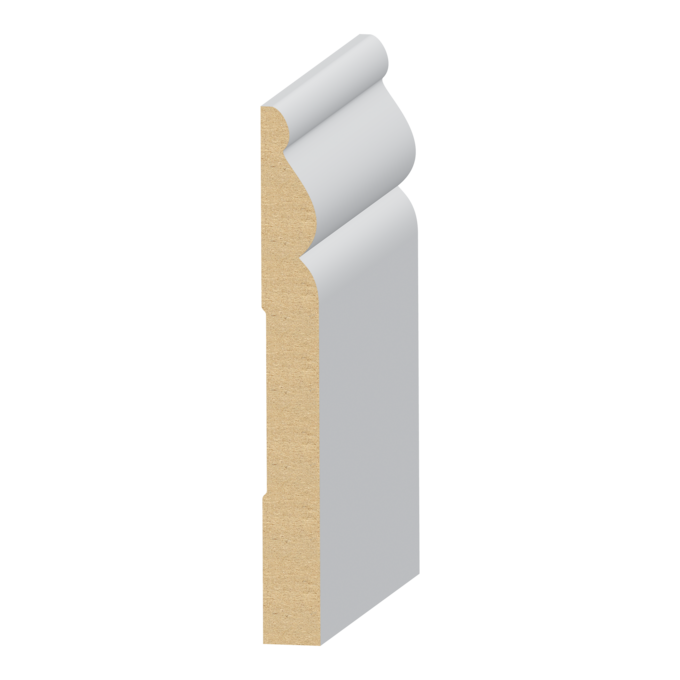 Sierra MDF Baseboard 9/16&quot; x 5-1/4&quot;