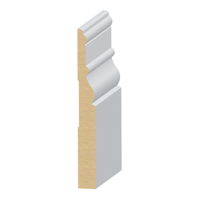 Tuscany MDF Baseboard 11/16&quot; x 6&quot;