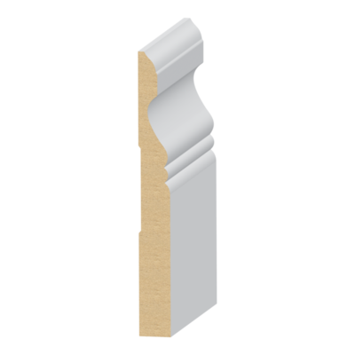 Carolina MDF Baseboard 5/8&quot; x 6&quot;