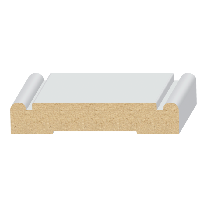 Contemporary MDF Casing 11/16&quot; x 3-1/2&quot;