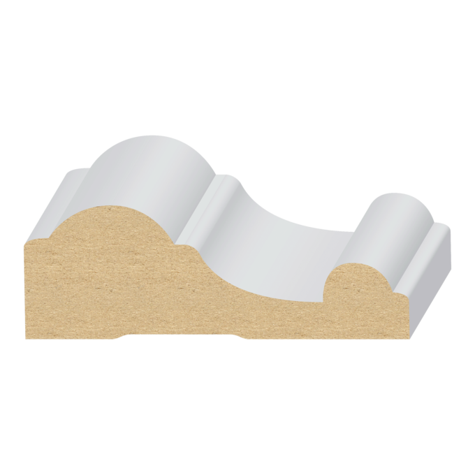Malibu MDF Casing 1-3/16&quot; x 3-3/8&quot;
