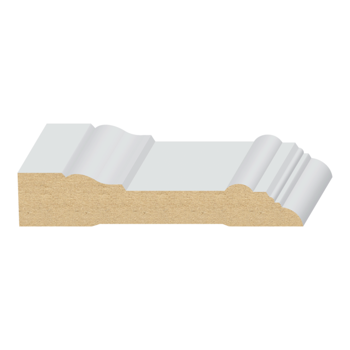 Georgian MDF Casing 11/16&quot; x 3-9/16&quot;