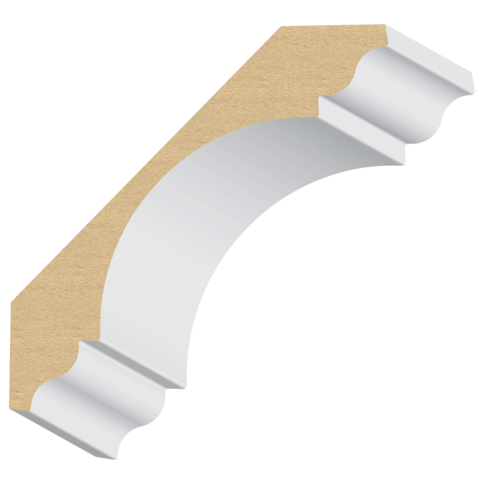 Regal MDF Crown 1&quot; x 6-1/4&quot; x 16 feet