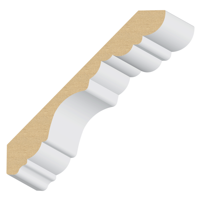 Coronado MDF Crown 1-1/16&quot; x 8&quot; x 16 feet