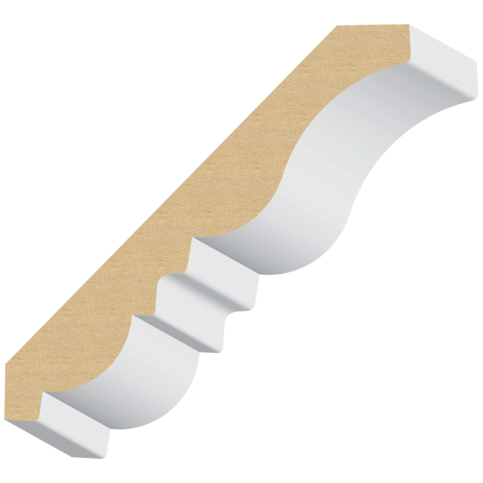 Corona MDF Crown 1-3/16&quot; x 8-1/2&quot; x 16 feet