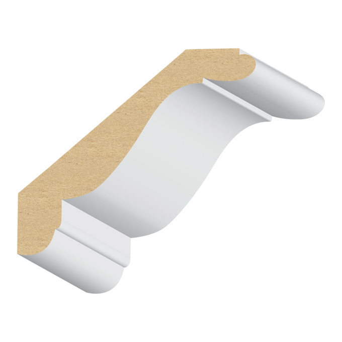 Rancho MDF Crown 3/4&quot; x 4-1/2&quot; x 16 feet