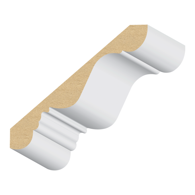 Charleston MDF Crown 11/16&quot; x 5&quot; x 16 feet